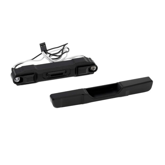 Powerhobby SCX24 Jeep Gladiator Bronco Front Rear Aluminum Bumper with Lights - Iron City RC Hobbies