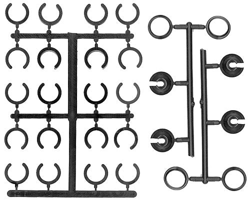 Associated Preload Spacers, Collars, Cups - Iron City RC Hobbies