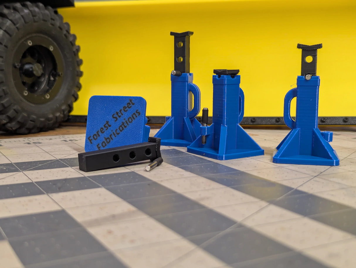 Forest Street Fab 1/10 scale 22 Ton Jack Stands