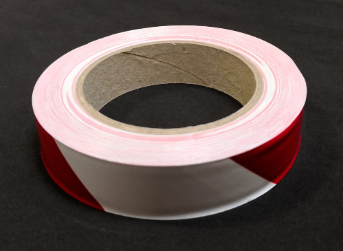 RCP Tracks Red/White Vinyl Tape 1" x 100 Feet - Iron City RC Hobbies