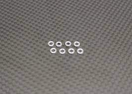 REFLEX RACING ALUMINUM SHIM SET (0.5MM AND1.0MM) - 4 PCS EA - Iron City RC Hobbies