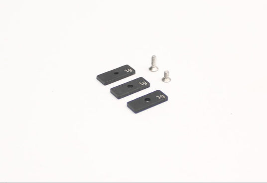 Reflex Racing Bumper Weight Set (3g total) - Iron City RC Hobbies