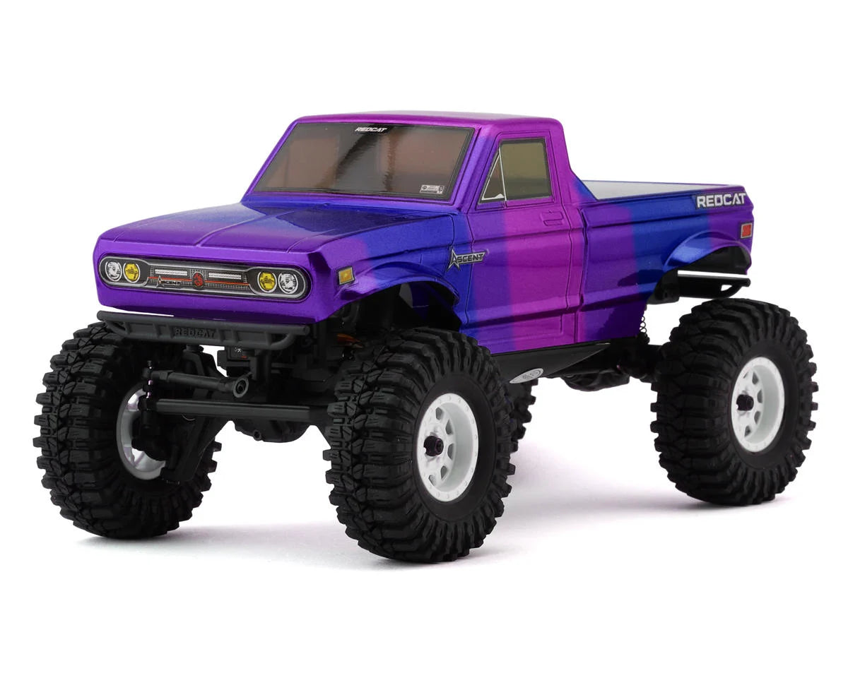 Redcat Ascent-18 1/18 4WD RTR Rock Crawler Body (Clear) - Iron City RC Hobbies
