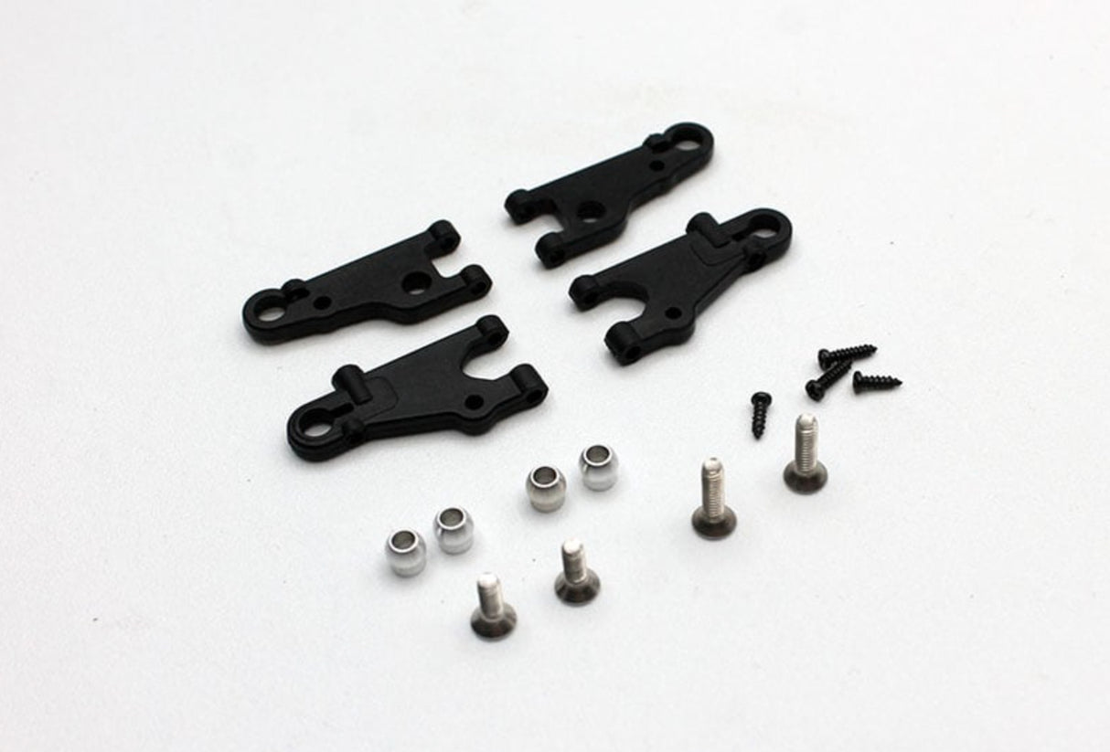 Reflex Racing RX28 G2 A Arm Set (BLACK-MEDIUM) - Iron City RC Hobbies