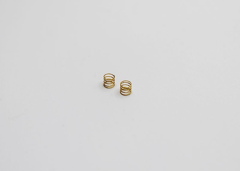 REFLEX RACING RX28 KISS FRONT SPRINGS V2 - MEDIUM (GOLD) - Iron City RC Hobbies