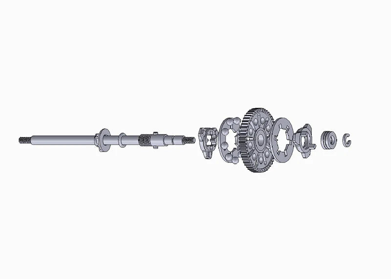 Reflex Racing Lightweight Ball Differential - Reflex Racing V4 - Iron City RC Hobbies