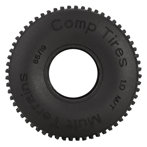 INJORA 1.0" 65*19mm Comp Pin Tires (T2440) (4)