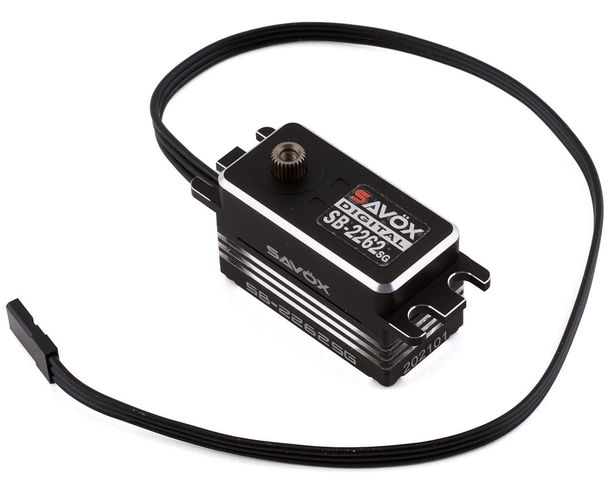 Savox SB-2262SG "High Torque" Low Profile Brushless Steel Gear Digital Servo (High Voltage) - Iron City RC Hobbies