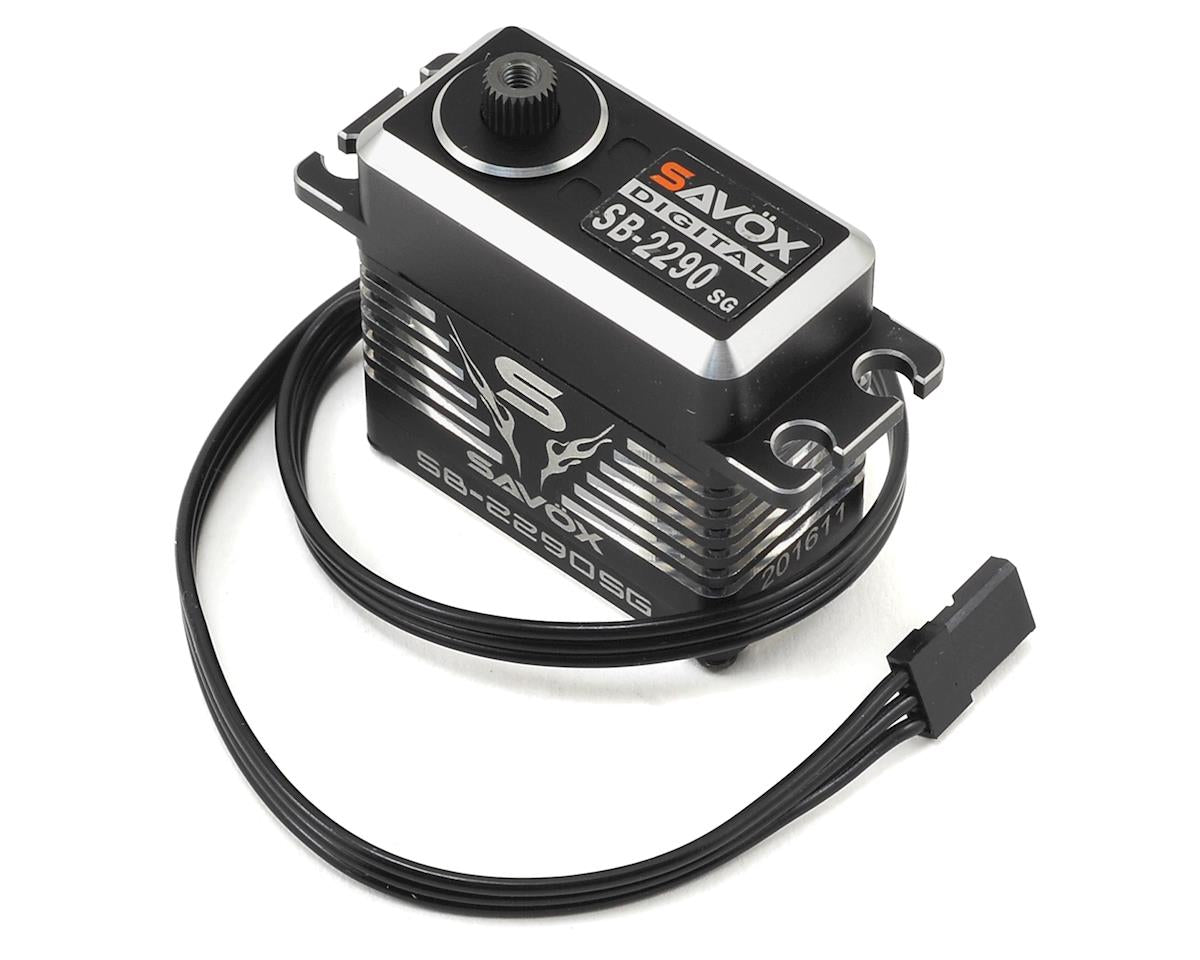 Savox SB-2290SG Black Edition Monster Torque Brushless Steel Gear Servo (High Voltage) - Iron City RC Hobbies