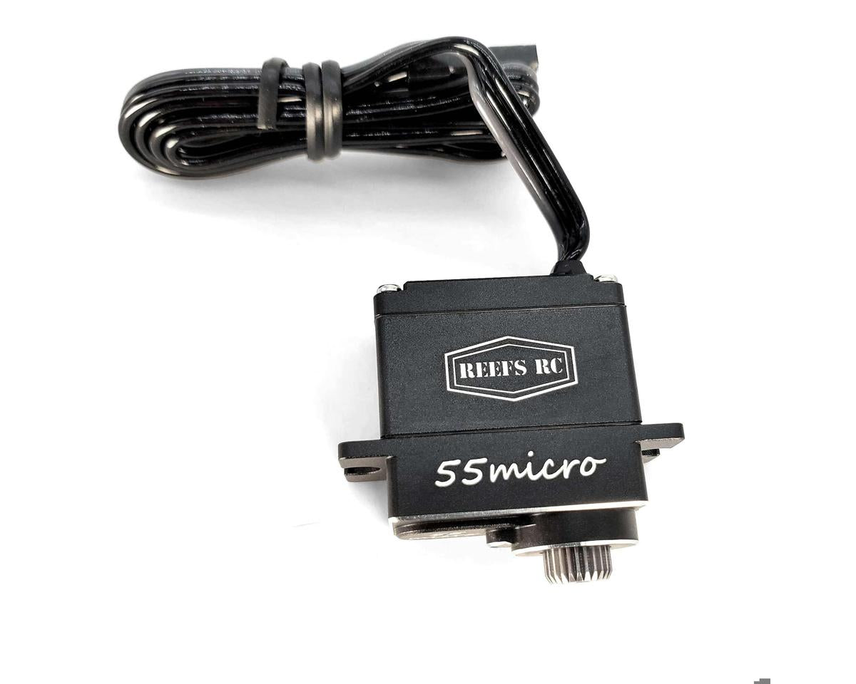 Reefs RC 55Micro Waterproof Metal Gear Digital Micro Servo (HV) For Traxxas (TRX-4/TRX-4M) - Iron City RC Hobbies