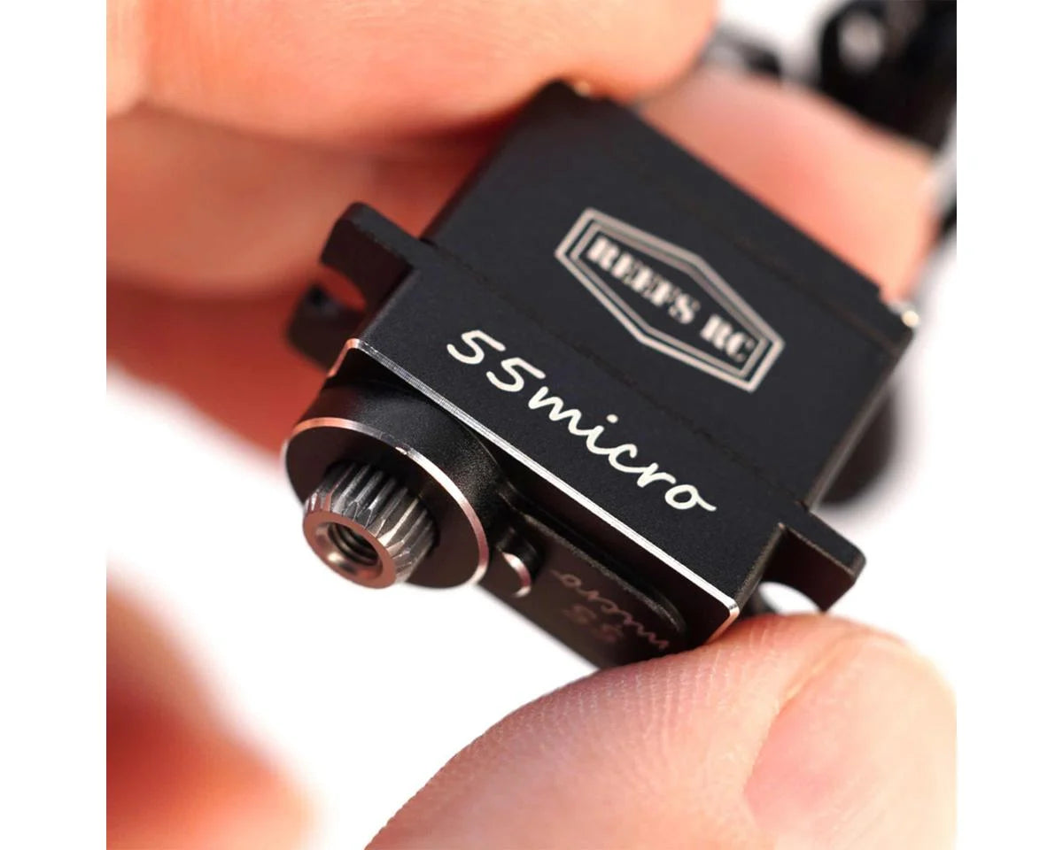 Reefs RC 55Micro Waterproof Metal Gear Digital Micro Servo (HV) For Traxxas (TRX-4/TRX-4M) - Iron City RC Hobbies