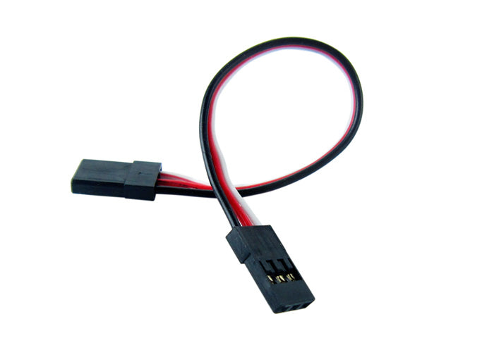Lectron Pro Male-to-Male Servo Extension Cord - 4" (100mm) - Iron City RC Hobbies