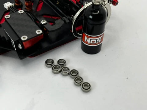 Silver Horse RC Ceramic Racing Bearing Kit - Pan Car/MR04 3x6x2.5 - Iron City RC Hobbies
