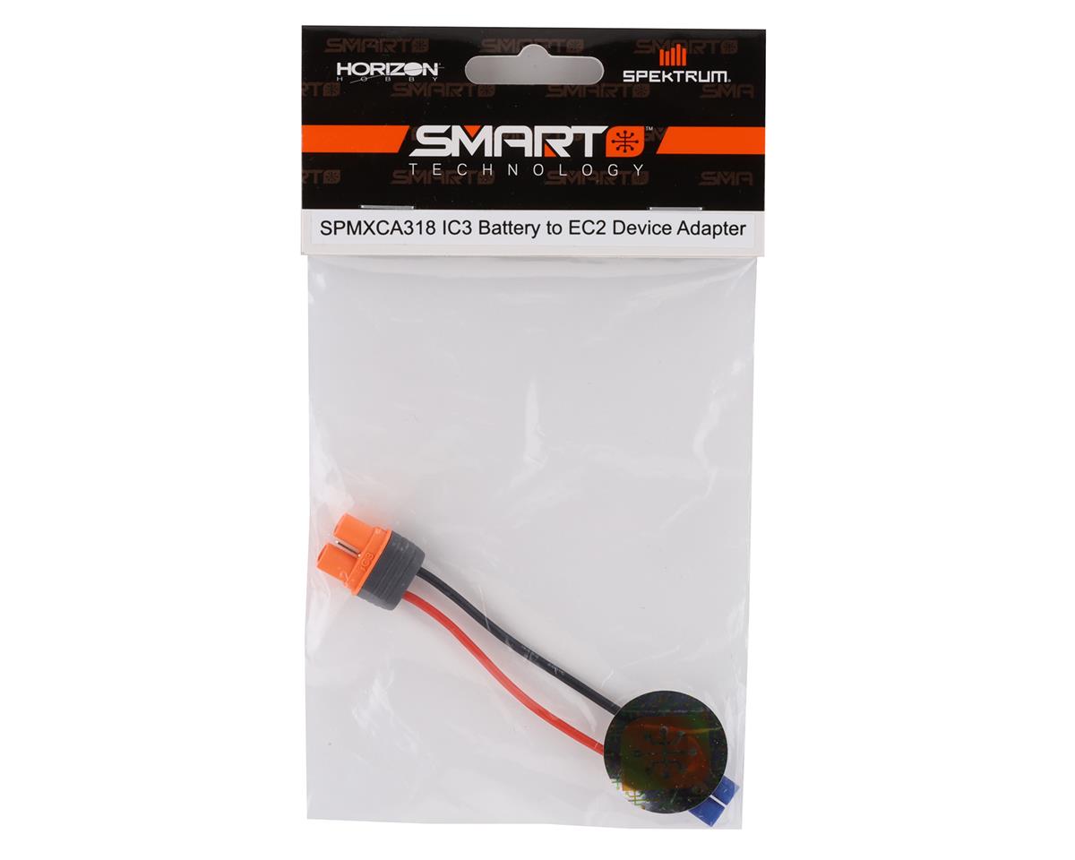 Spektrum RC 4" IC3 Battery to EC2 Device Charge Adapter - Iron City RC Hobbies