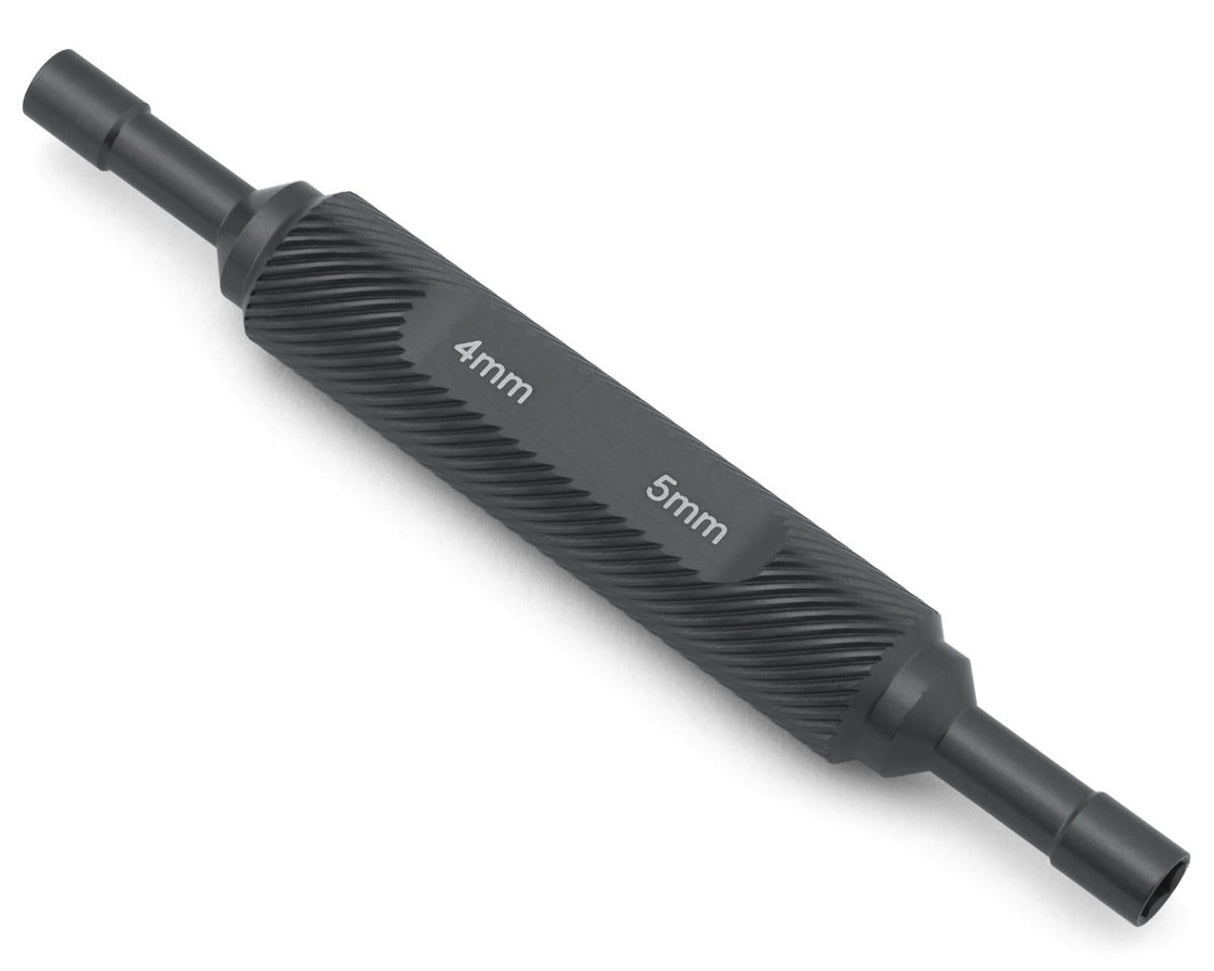 ST Racing CNC Machined Aluminum Thin-Walled 4mm/5mm Socket wrench for SCX24/AX24, and TRX-4M Wheel Lock Nut - Iron City RC Hobbies