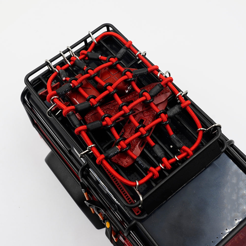 Scale Accessory Luggage Net 65mm X 105 mm For 1/18 RC / TRX-4M - Iron City RC Hobbies