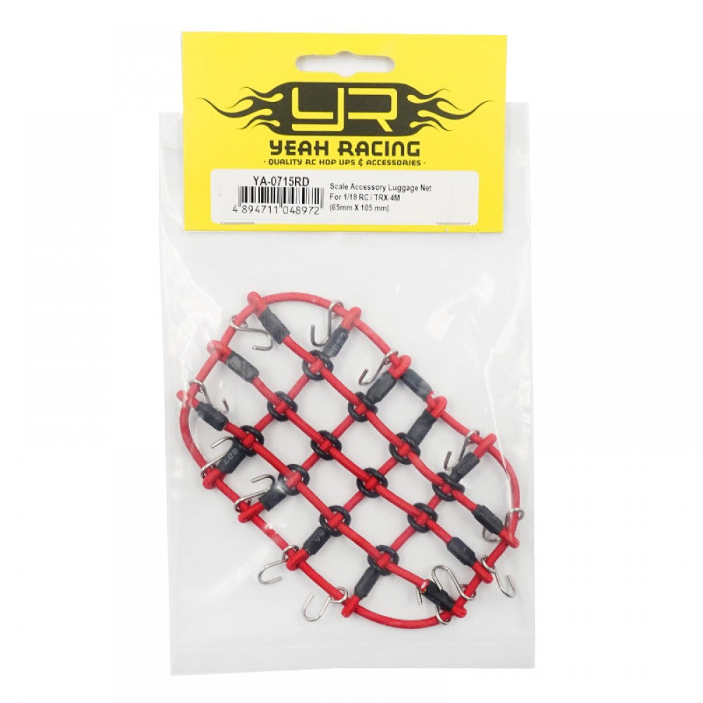 Scale Accessory Luggage Net 65mm X 105 mm For 1/18 RC / TRX-4M - Iron City RC Hobbies