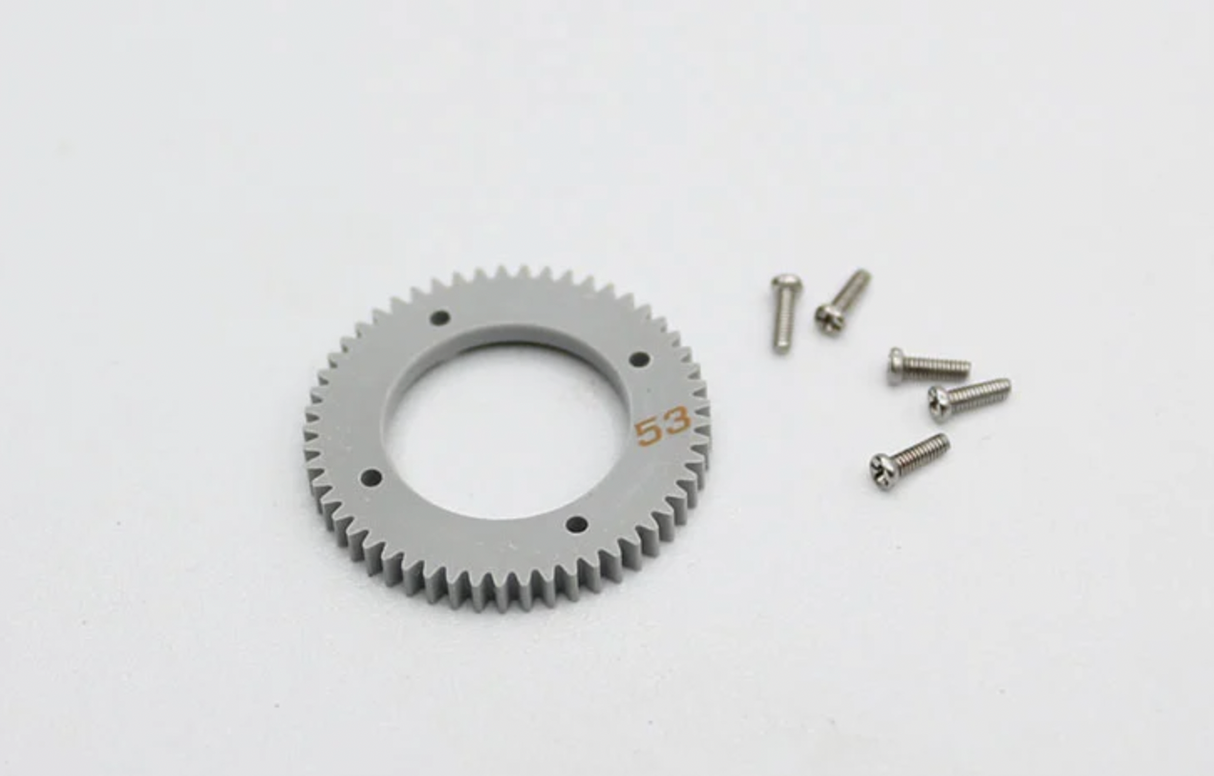 Reflex Racing Aluminum Gear Differential Machined Delrin Spur - 53T - Iron City RC Hobbies