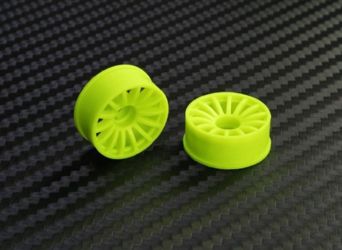 PN Racing Mini-Z 2WD Machine Cut 16 Spoke Front Wheel F1 - Iron City RC Hobbies