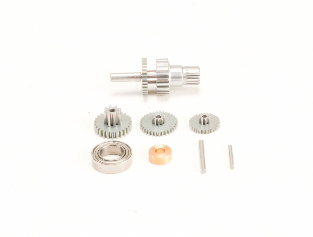 PN Racing Replacement Titanium Gear Set (Pins & Bearings Included) for V3 Anima Micro Servo - Iron City RC Hobbies