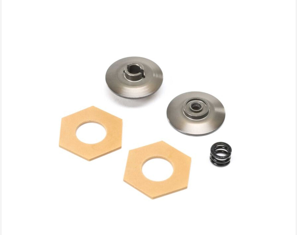 Grooved Slipper Plate Set Mini-B (TLR312002) - Iron City RC Hobbies