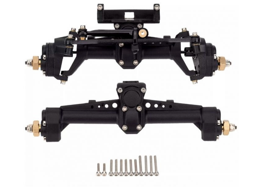 Powerhobby Front Rear Portal Axle Axial SCX24 Jeep/C10/Brono - Iron City RC Hobbies