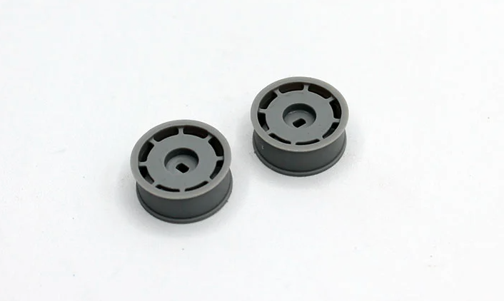 Reflex Racing Flat Dish AWD Wheel F+1.25 - Gray - Iron City RC Hobbies