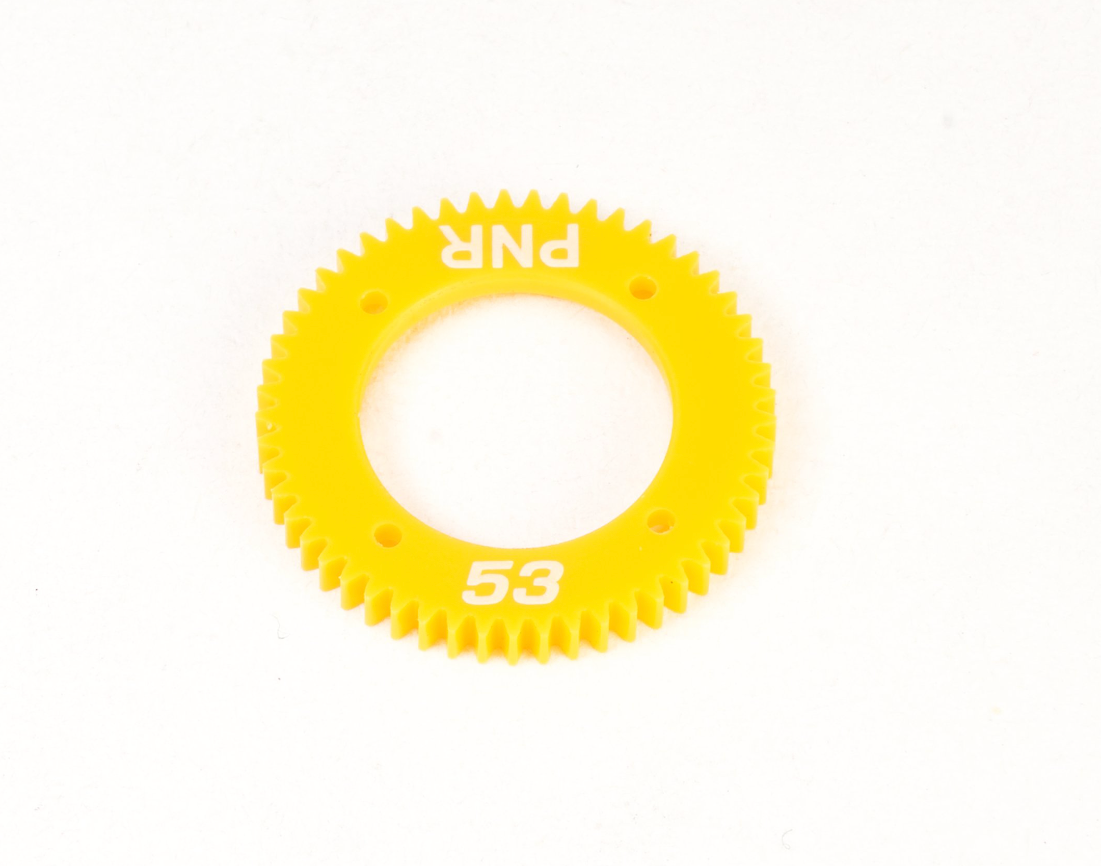 PN Racing Machine Cut Delrin Spur Gear 64P 53T PNWC Spec (For Reflex Racing Gear Diff RX538 ) - Iron City RC Hobbies