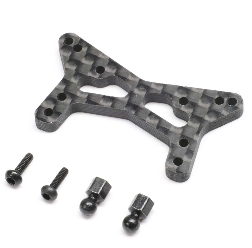 Losi Carbon Front Shock Tower: Micro-B - Iron City RC Hobbies