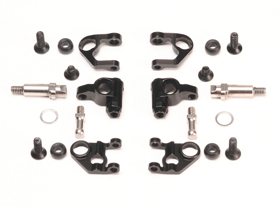 PN Racing Mini-Z MR03/PNR2.5W Double A-Arm Conversion Kit (V3 to V4) Black - Iron City RC Hobbies