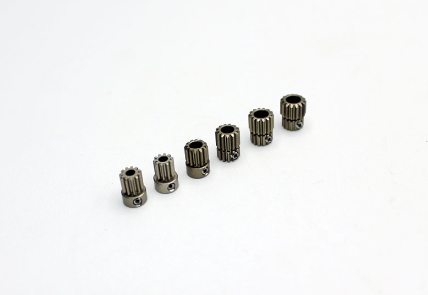 RX540V2 Reflex Racing 64 Pitch Hardcoated Alumiunm Pinion Gear Set