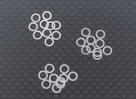 RC-Aurora ARR 3.1 x 4.5mm Stainless Steel Shim Set (0.1, 0.2, 0.3mm 10/ea) - Iron City RC Hobbies