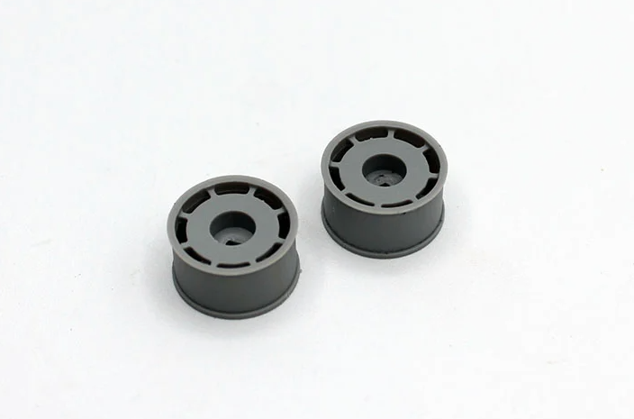 Reflex Racing Flat Dish AWD Wheel R+1.25 - Gray - Iron City RC Hobbies