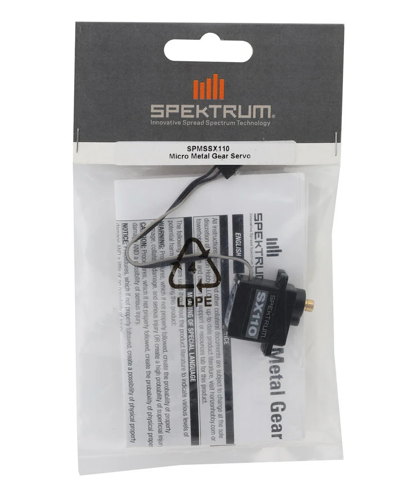 Spektrum RC Micro Metal Gear Servo - Iron City RC Hobbies