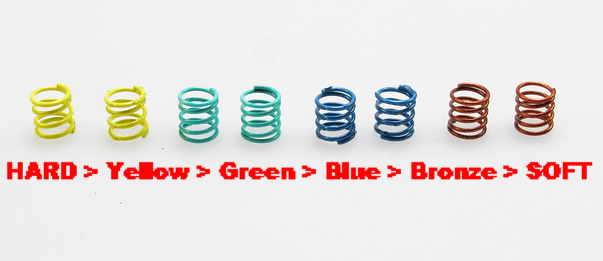 PN Racing Mini-Z V3 Double A-Arm Front Suspension Spring Set (4 pair) - Iron City RC Hobbies