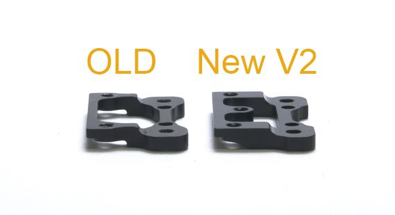 PN Racing Mini-Z V2 Alum Interchangeable Front Body Mount Base - Iron City RC Hobbies