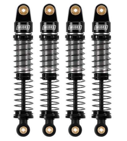 INJORA Big Bore Oil Shock Absorber for 1/24 SCX24 FCX24M (Choose Size/Color)