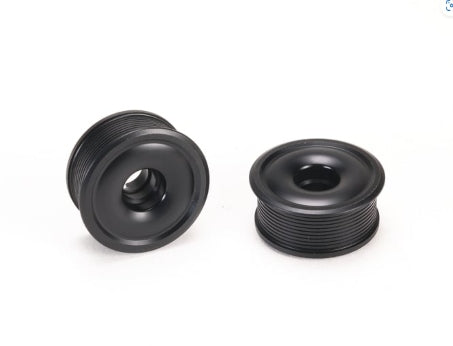 PN Racing Mini-Z 2WD Machine Delrin Cut Black Formula 8.5x19mm Flanged Wheel F0.5 - Iron City RC Hobbies
