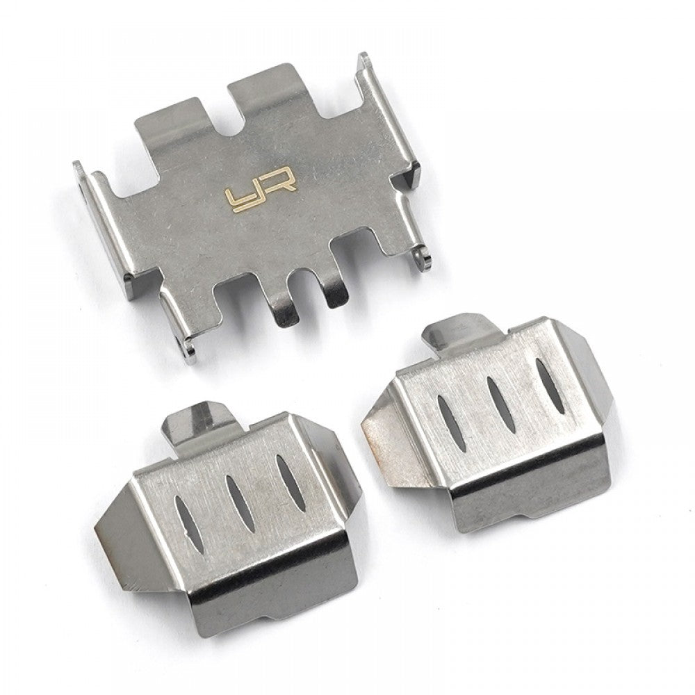Stainless Steel Protector Set Fits TRX-4M - Iron City RC Hobbies