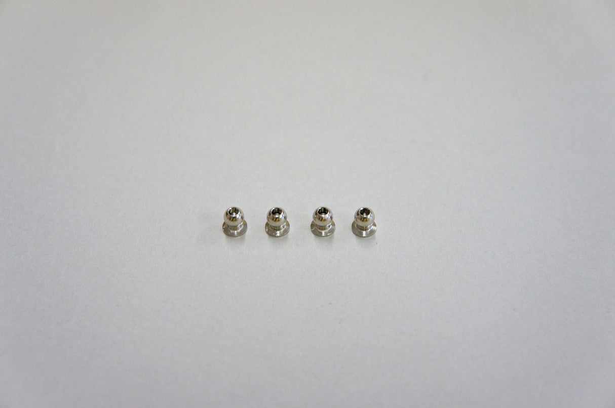 Steel Steering Tie Rod Ball (4pcs): MRX6X/6R, MTX7/6 - Iron City RC Hobbies