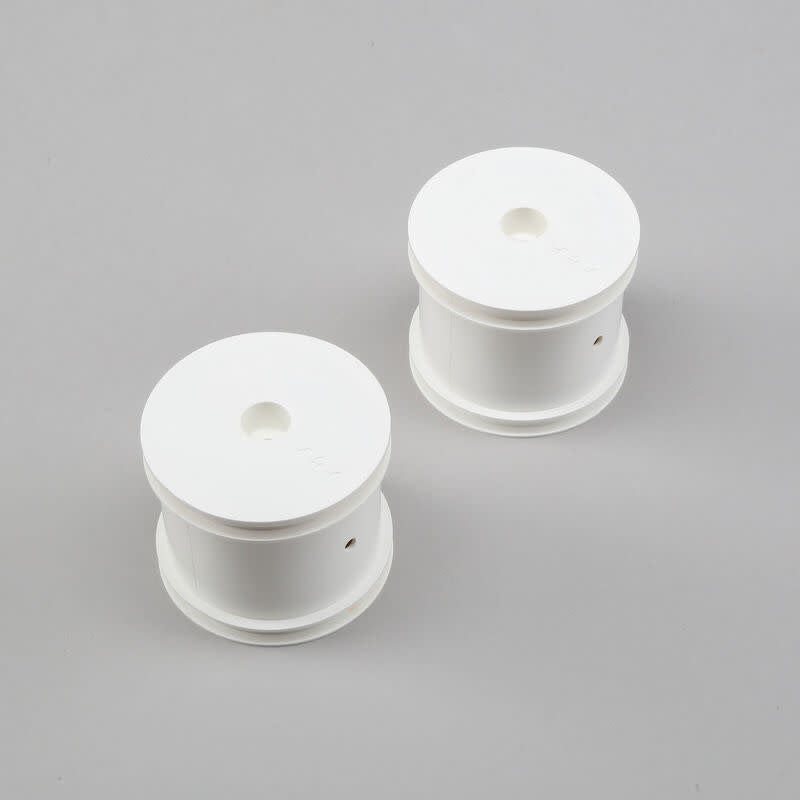 TLR Front & Rear Wheel, White (2) 22T 4.0 , 3.0 , 2.0 Truggy 2.2 Wheels, 12mm Hex (TLR / Team Losi) - Iron City RC Hobbies