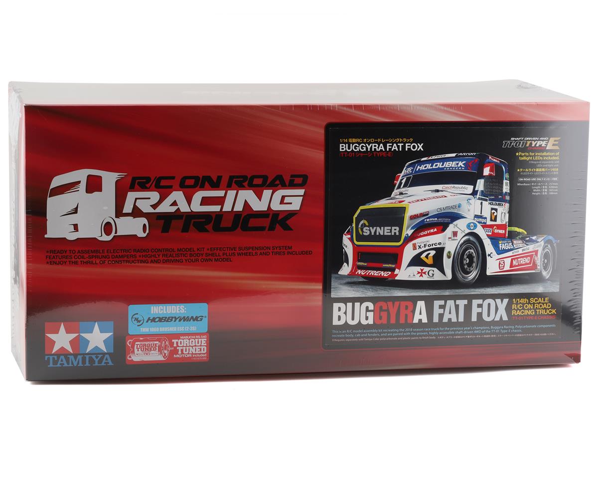 Tamiya Buggyra Fat Fox 1/14 4WD On-Road Euro Truck Kit (TT-01) - Iron City RC Hobbies