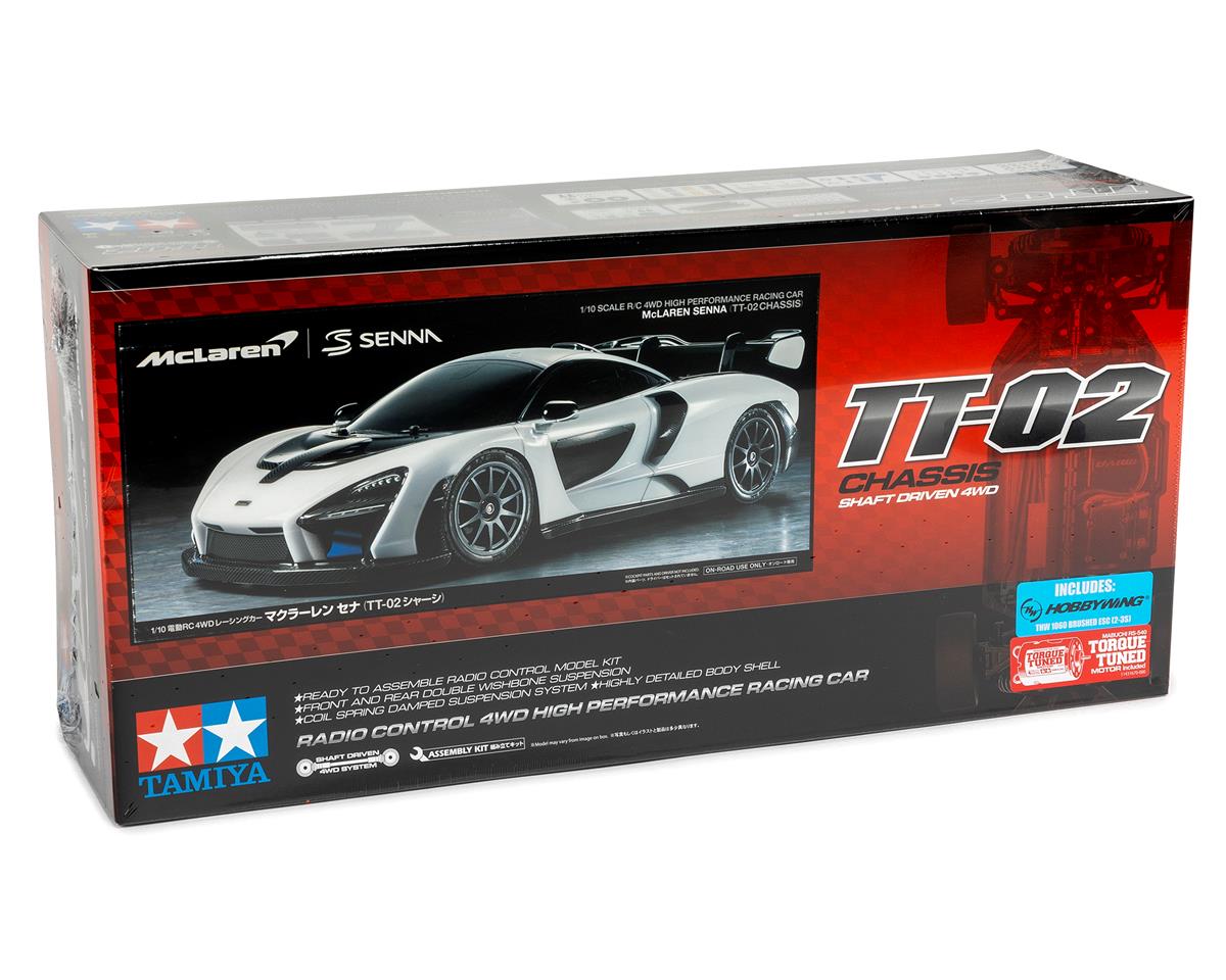 Tamiya McLaren Senna 1/10 4WD Electric Touring Car Kit (TT-02) - Iron City RC Hobbies