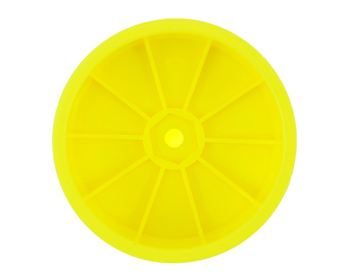 Associated 12mm Hex 2.2 4WD Front Buggy Wheels (2) (B64) (Yellow) - Iron City RC Hobbies