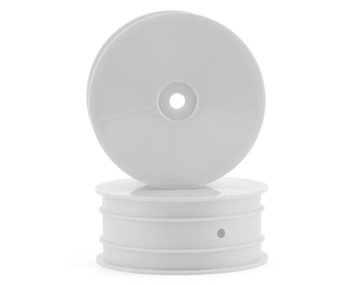 Associated 12mm Hex 2.2 4WD Front +1.5mm Buggy Wheels (2) (B74) (White) - Iron City RC Hobbies