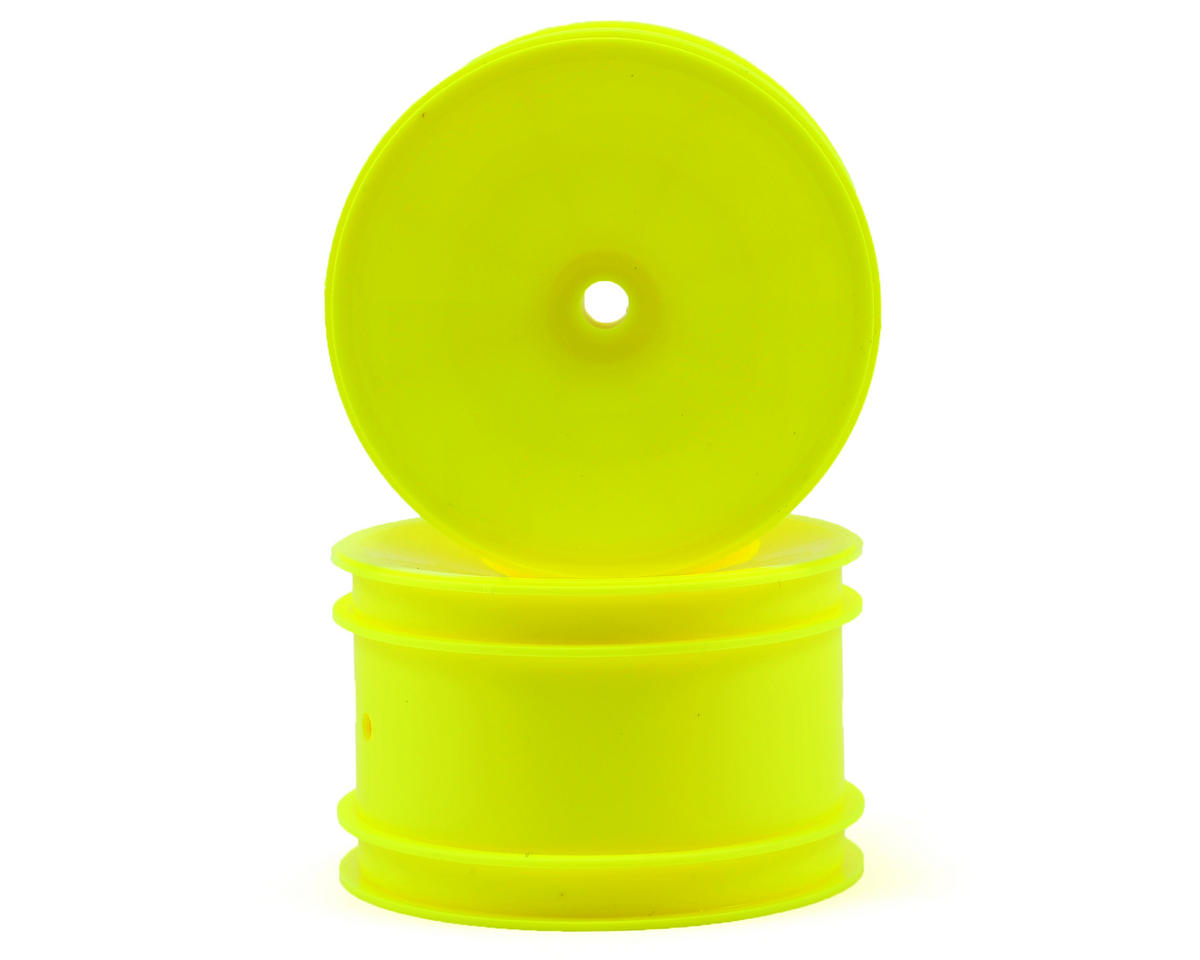 Associated 2/4WD Rear Wheel 2.2", 12mm Hex, Yellow - Iron City RC Hobbies