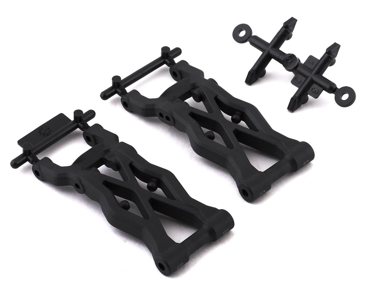 Associated FT RC10B6.2 Carbon 75mm Rear Suspension Arms - Iron City RC Hobbies