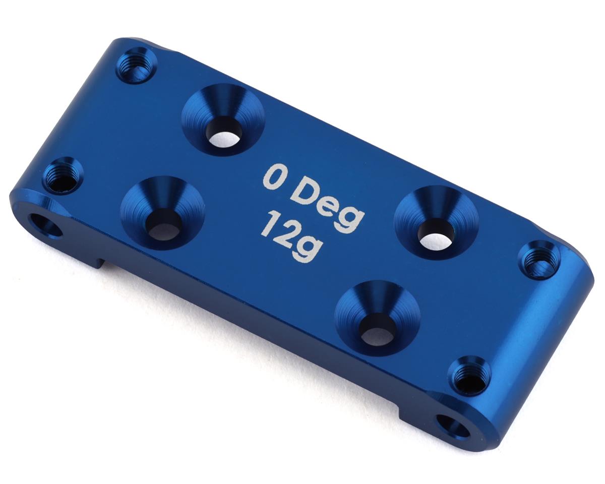 Associated FT RC10B6.4 Aluminum Front Bulkhead (Blue) 0 Deg - Iron City RC Hobbies