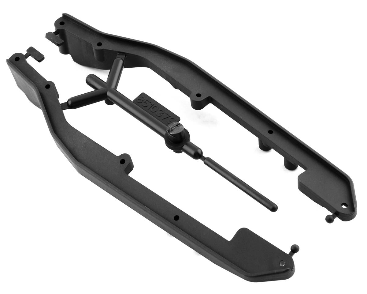 Associated RC10B6.4 Factory Team Side Rails (Carbon) - Iron City RC Hobbies