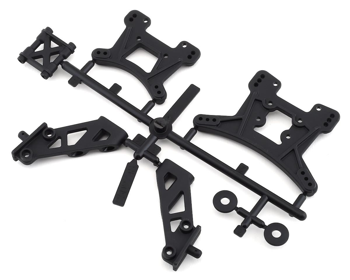 Associated Reflex 14B/14T Front & Rear Shock Tower Set - Iron City RC Hobbies